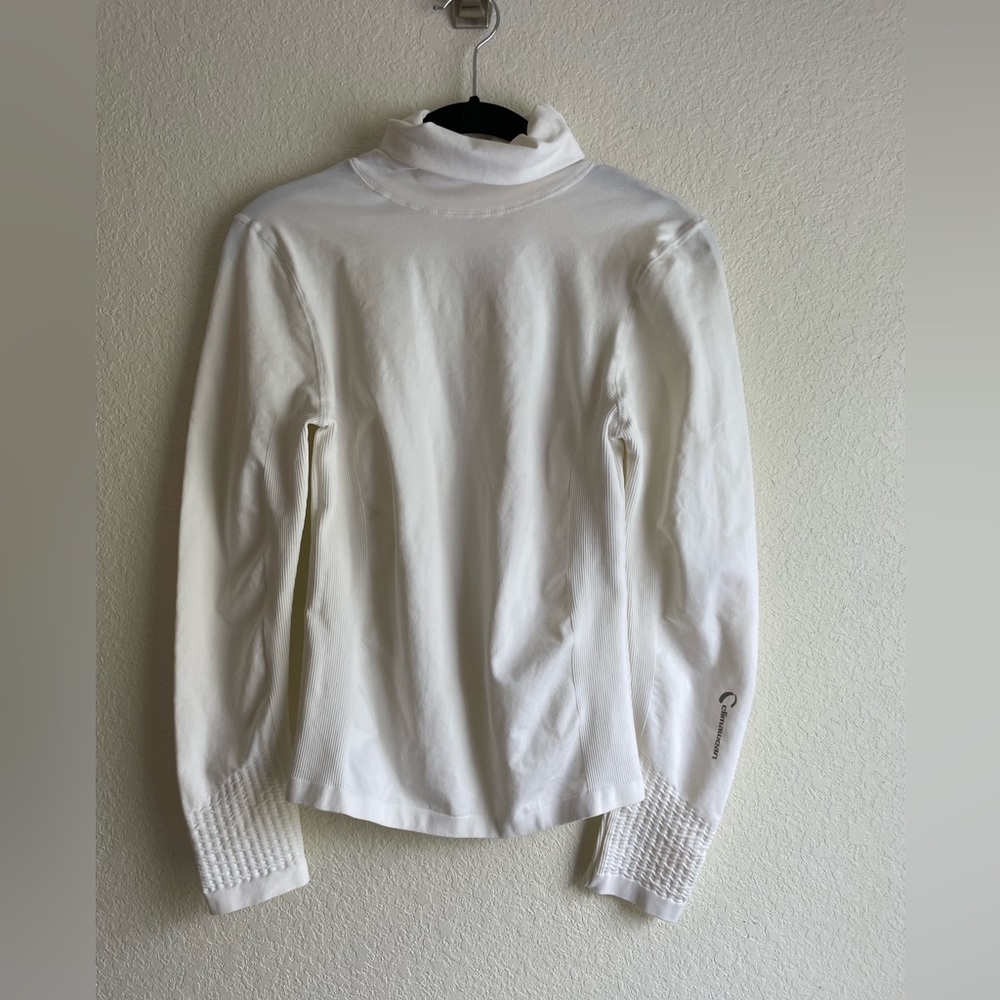 Cream Climawear Turtleneck, ultra warm layering turtleneck